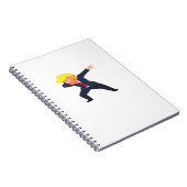 Grappig Dabbing Design Classic Notitieboek (Rechterzijde)