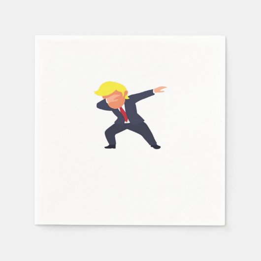 Grappig Dabbing Design Classic Servet (Voorkant)