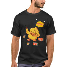 Grappig Dabbing Eend T-Shirt | Sarcasme Quote