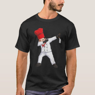 grappig dabbing Hibachi chef kok kostuum mannen vr T-shirt