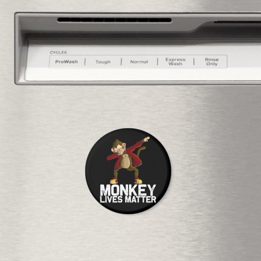 Grappig Dabbing Monkey Magneet (Insitu (Vaatwasser))