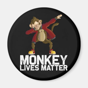 Grappig Dabbing Monkey Magneet