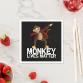 Grappig Dabbing Monkey Servet (Insitu)