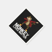 Grappig Dabbing Monkey Servet (Hoek)
