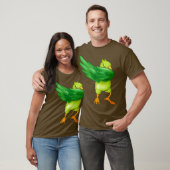 Grappig Dabbing Parrot Gift Kinder Parrot Lover T-shirt (Unisex)