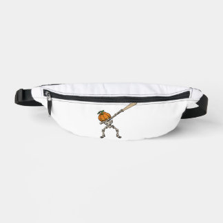 Grappig Dabbing Pompoen Hoofd Honkbal Cadeau Idee Heuptasje