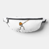Grappig Dabbing Pompoen Hoofd Honkbal Cadeau Idee Heuptasje (Liggend)