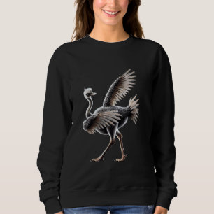Grappig Dabbing Struisvogel Liefhebber Dab Birdwat Trui