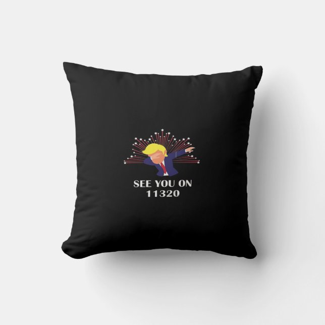 Grappig Dabbing Zie 11320 Design Graphic Kussen (Voorkant)