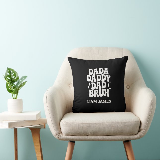 Grappig Dada Daddy Papa Bruh Vaders dag cadeau voo Kussen (Stoel)