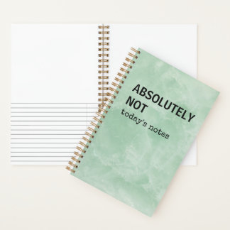 Grappig dagboek | Absoluut niet Notitieboek