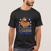 Grappig Dallas Thanksgiving Football Thanksgiving  T-shirt (Voorkant)