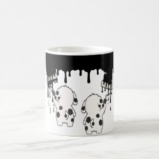 Grappig Dalmatisch Schilders T-Shirt Koffiemok