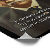 Grappig Dank Meme Design Theodore Teddy Roosevelt Poster (Hoek)