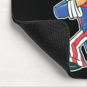 Grappig Dansen Dabbing Uncle Sam 4th of July Boys  Muismat (Hoek)