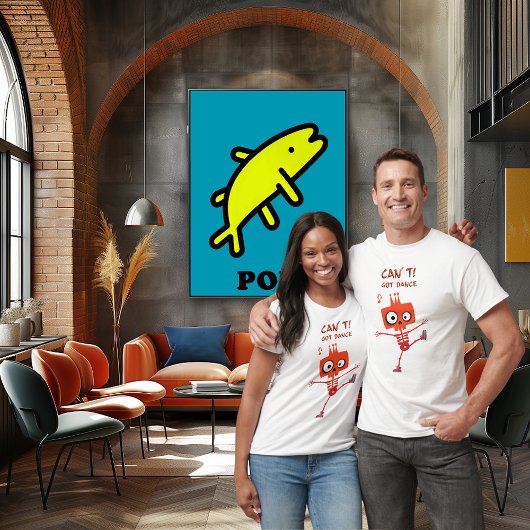 Grappig dansend skelet | Kan niet. Ik heb dans. |  T-shirt