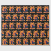 Grappig dat 100% dat heks-Halloween-rapping paper Cadeaupapier (Vlak)