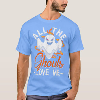 Grappig dat alle ganzen van me houden, halloween T T-shirt