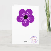 Grappig, dat ben je tenminste niet. Dubbele wenska Kaart (Achterkant)