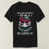 Grappig dat Cheerleader genoeg is om een vlucht te T-shirt (Design voorkant)