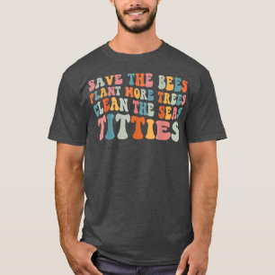 Grappig dat de bijen worden geredSparen het bijenP T-shirt
