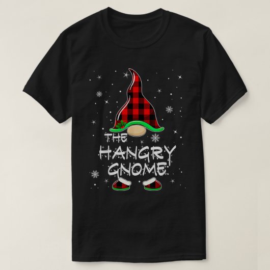 Grappig dat de boze Gnome Red Buffalo met kerst wo T-shirt (Design voorkant)