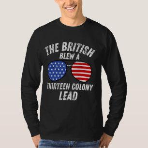 Grappig dat de Britten op 4 juli een 13 kolonie lo T-shirt