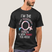 Grappig dat de eng transgenderpersoon T-shirt Bi G (Voorkant)