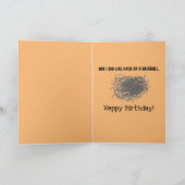 Grappig dat de geboorte van een kat naar een tiene kaart (Binnen)