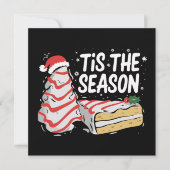 Grappig dat de kerstboom van de seizoenen Debbie m Feestdagenkaart (Voorkant)