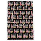 Grappig dat de kerstboom van de seizoenen Debbie m Medium Cadeauzakje (Voorkant)