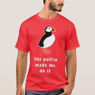 Grappig dat de Puffin mij het IJsland deed T-shirt