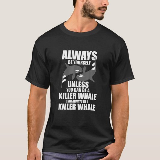 Grappig dat de walvis altijd een vulwalvis is t-shirt (Voorkant)