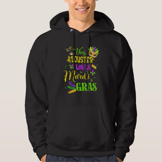 Grappig dat deze rector van Mardi Gras Festival Ca Hoodie (Voorkant)