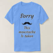 Grappig dat deze snor wordt genomen t-shirt (Design voorkant)