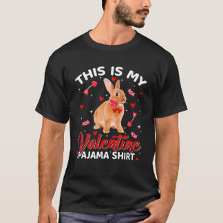 Grappig dat dit mijn Valentijn Pajama is T-shirt