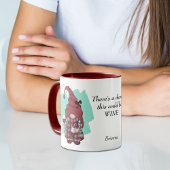 Grappig dat dit wijn kan zijn mok