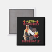 Grappig dat er een orde van vrijheid friet komt magneet (Voorkant / Achterkant)