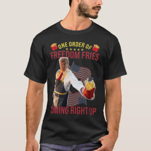 Grappig dat er een orde van vrijheid friet komt t-shirt
