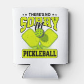 Grappig dat er geen sorry is in Pickleball Blikjeskoeler (Achterkant)