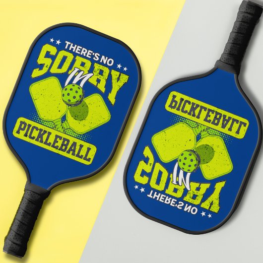 Grappig dat er geen sorry is in Pickleball Blue Pickleball Paddle