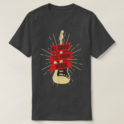 Grappig dat Guitar goed is voor uw goede  muziek T-shirt (Design voorkant)