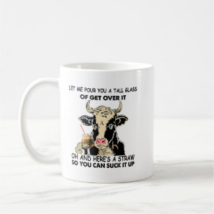 Grappig dat Heifer je een groot glas laat zien. Koffiemok