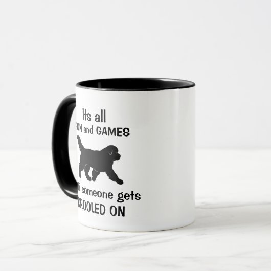 Grappig dat het allemaal leuk is en games Newfound Mok (Voorkant links)