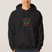 Grappig dat het dezelfde leeftijd heeft als oude m hoodie (Voorkant)