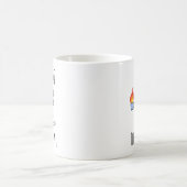 Grappig dat het goed gaat koffiemok (Center)