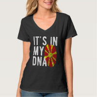 Grappig dat het in mijn DNA Noord-Macedonië vlag F