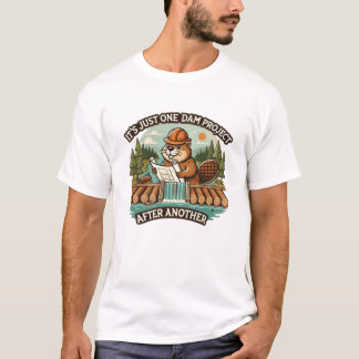 Grappig dat het maar één stuwdamproject na het and t-shirt