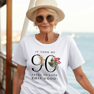 Grappig dat het me 90 jaar kostte om er zo goed ui t-shirt
