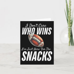 Grappig dat het me niet kan schelen wie wint, ik b kaart